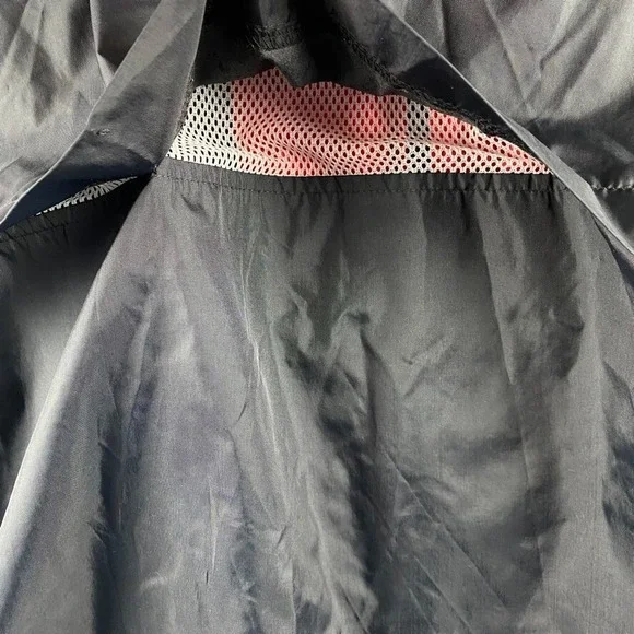 Vintage USA Olympics Jacket Mens Small Black Red Colorblock 90s JC Penney Vented - Picture 10 of 13